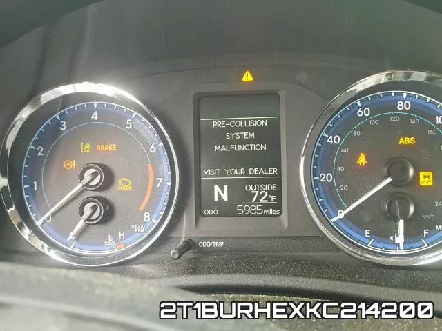 2T1BURHEXKC214200 фото 9