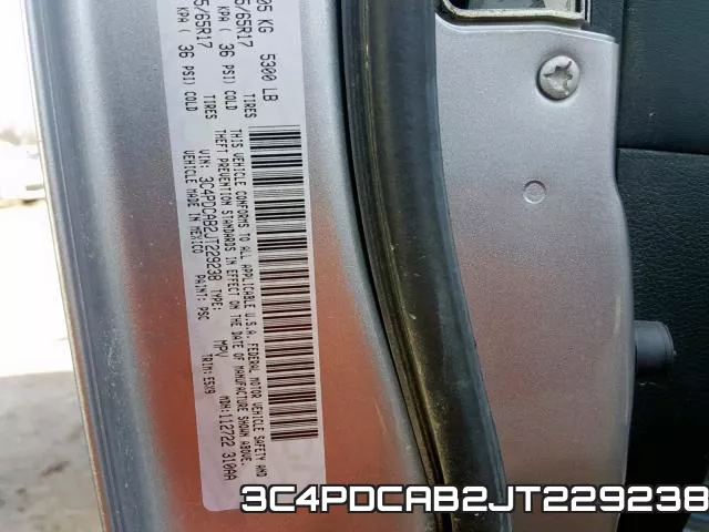 3C4PDCAB2JT229238 фото 2