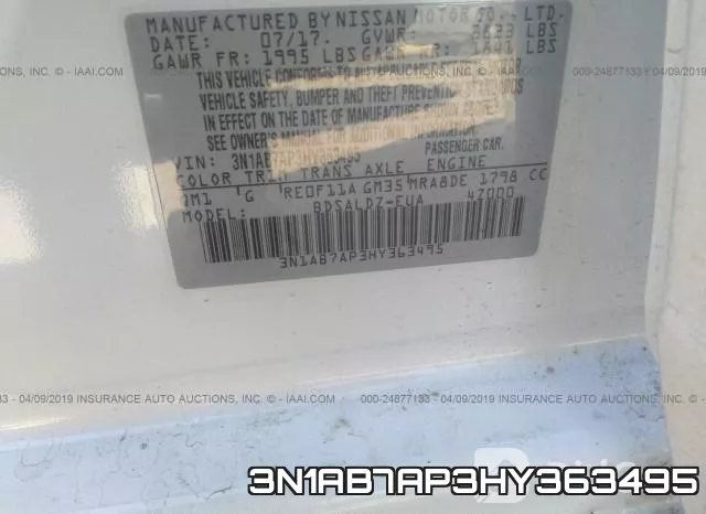 3N1AB7AP3HY363495 фото 10