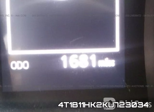 4T1B11HK2KU723034 фото 8