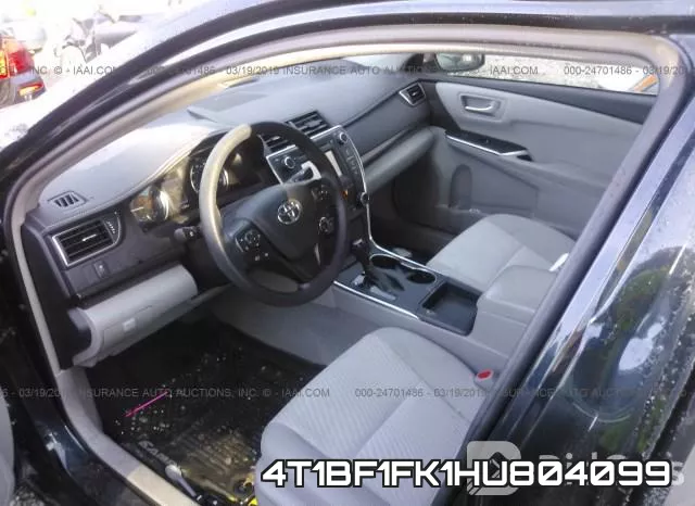 4T1BF1FK1HU804099 фото 5
