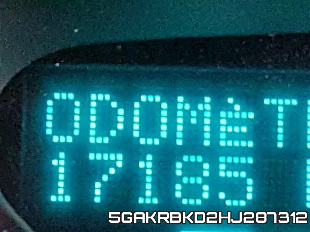 5GAKRBKD2HJ287312 фото 9