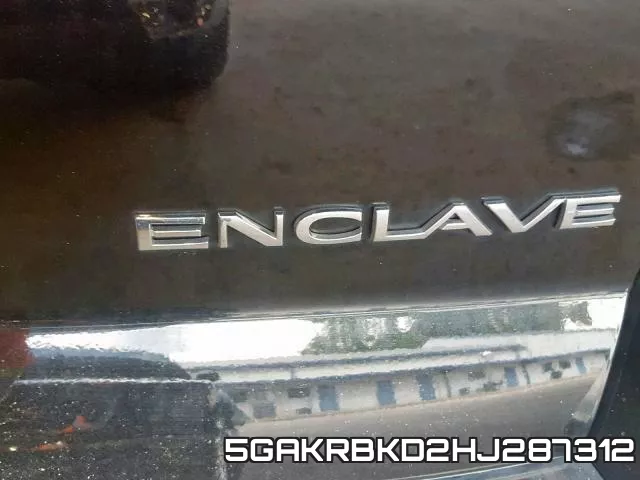 5GAKRBKD2HJ287312 фото 10