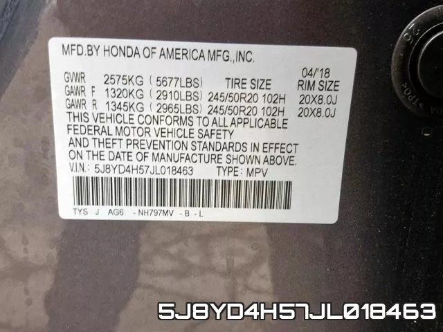 5J8YD4H57JL018463 фото 2