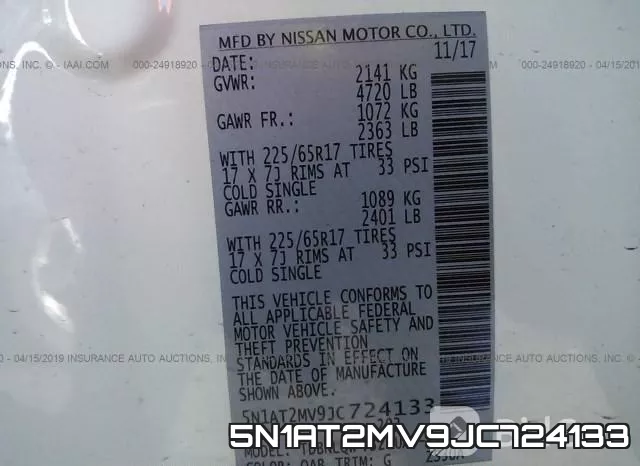 5N1AT2MV9JC724133 фото 10
