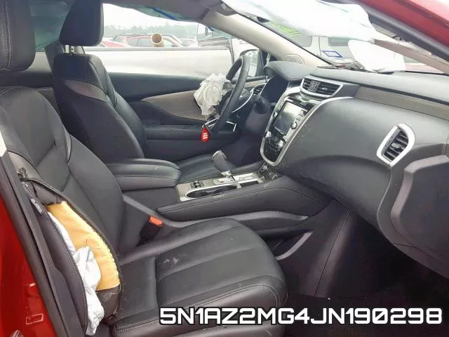 5N1AZ2MG4JN190298 фото 6