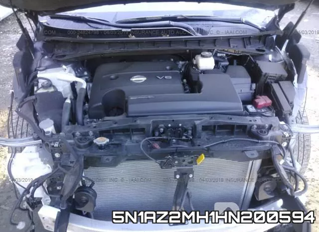 5N1AZ2MH1HN200594 фото 2