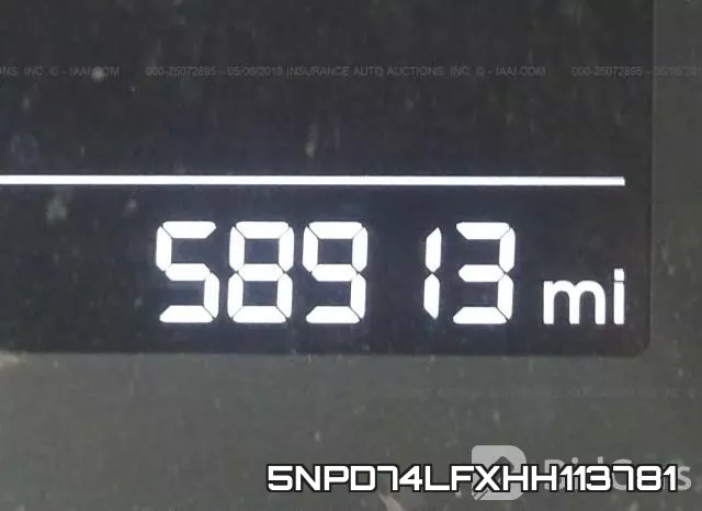 5NPD74LFXHH113781 фото 8