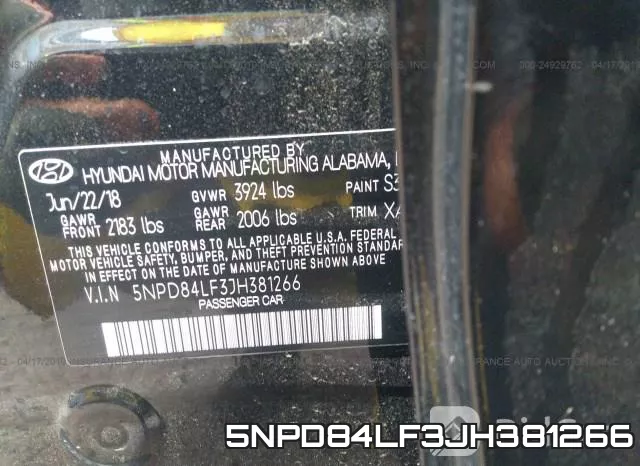 5NPD84LF3JH381266 фото 10