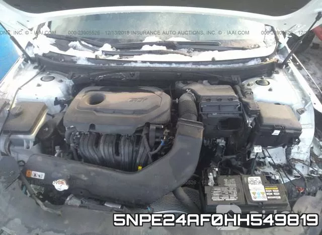 5NPE24AF0HH549819 фото 2