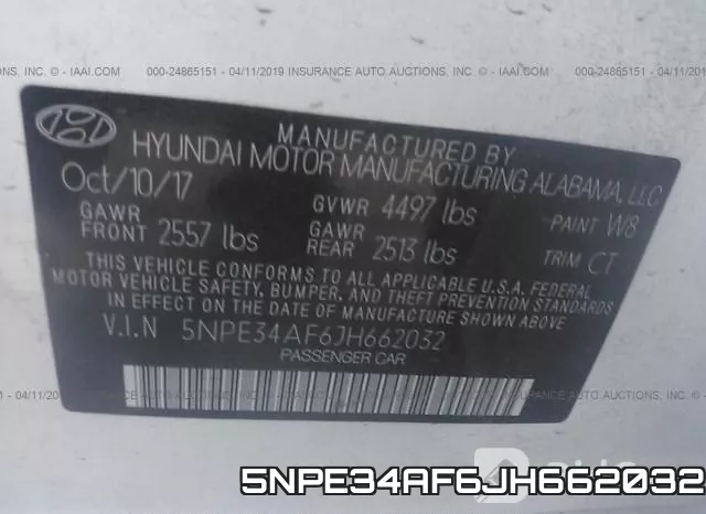 5NPE34AF6JH662032 фото 10