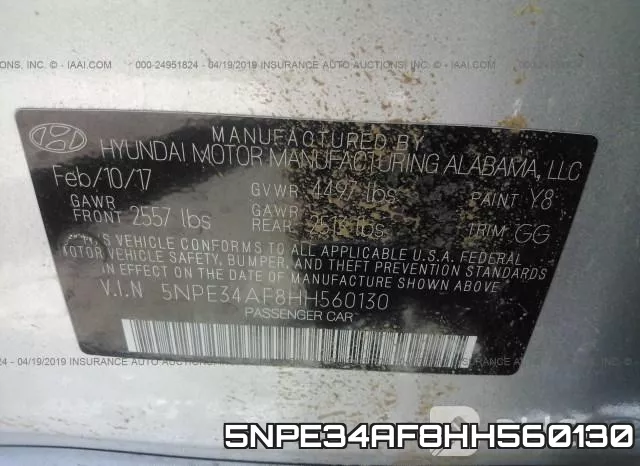 5NPE34AF8HH560130 фото 10