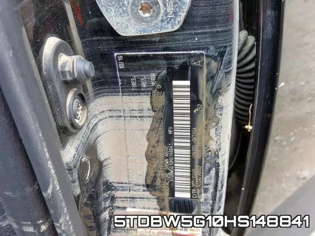 5TDBW5G10HS148841 фото 2