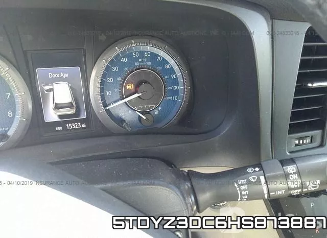 5TDYZ3DC6HS873887 фото 8