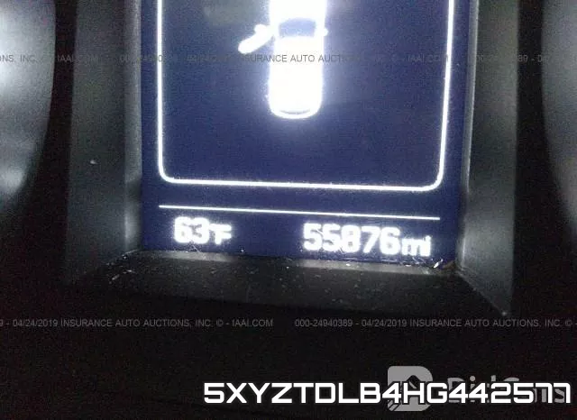 5XYZTDLB4HG442577 фото 8
