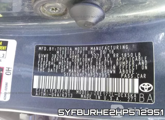 5YFBURHE2HP572951 фото 10