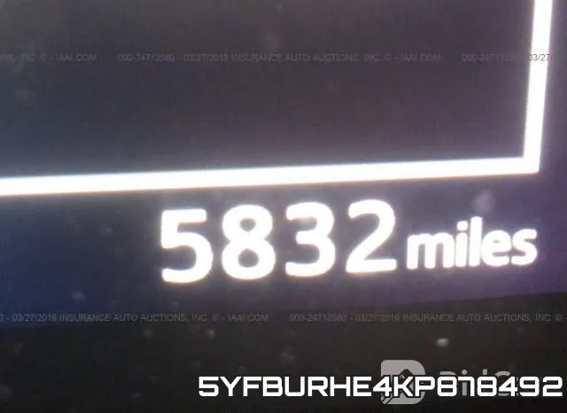 5YFBURHE4KP878492 фото 8