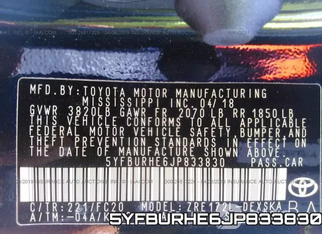 5YFBURHE6JP833830 фото 10