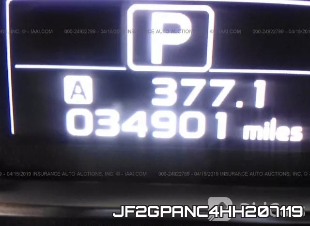JF2GPANC4HH207119 фото 8