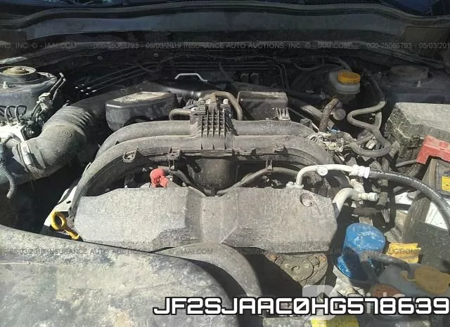 JF2SJAAC0HG578639 фото 2