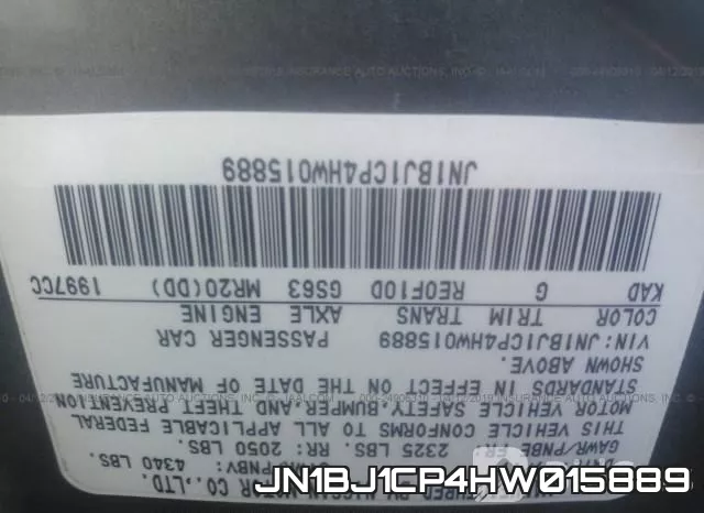 JN1BJ1CP4HW015889 фото 10