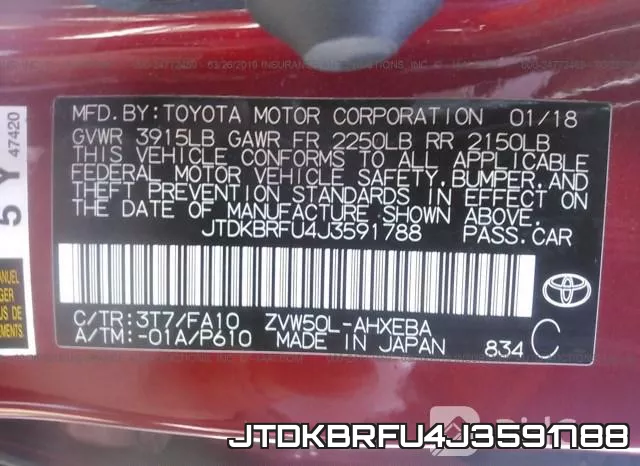 JTDKBRFU4J3591788 фото 10