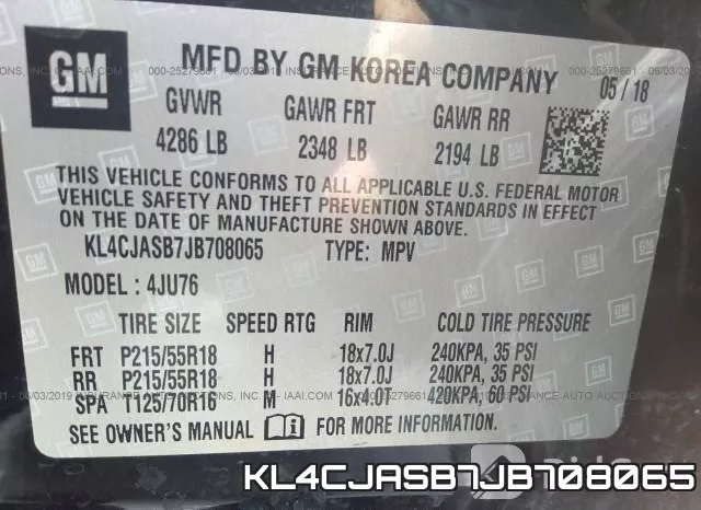 KL4CJASB7JB708065 фото 10