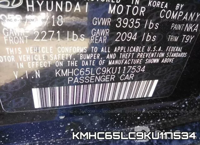 KMHC65LC9KU117534 фото 10