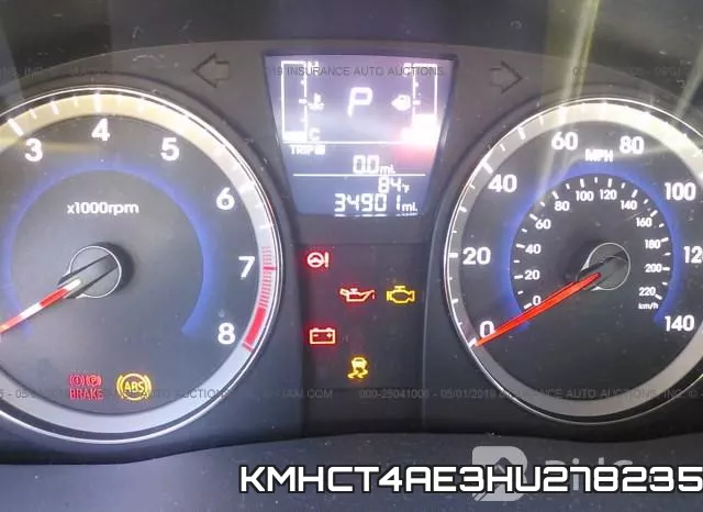 KMHCT4AE3HU278235 фото 8