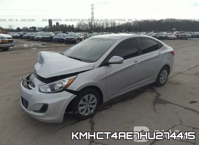 KMHCT4AE7HU274415 фото 3