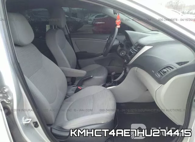 KMHCT4AE7HU274415 фото 6