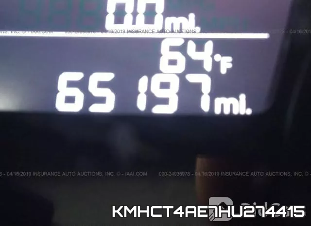 KMHCT4AE7HU274415 фото 8