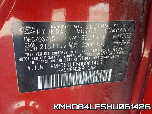 KMHD84LF5HU061426 фото 2