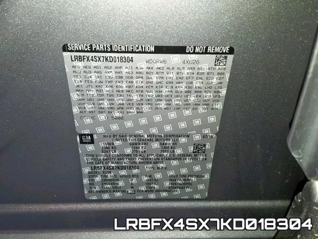 LRBFX4SX7KD018304 фото 2