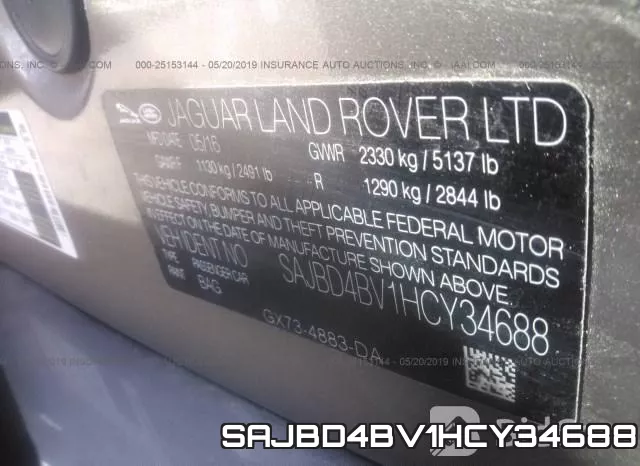 SAJBD4BV1HCY34688 фото 10