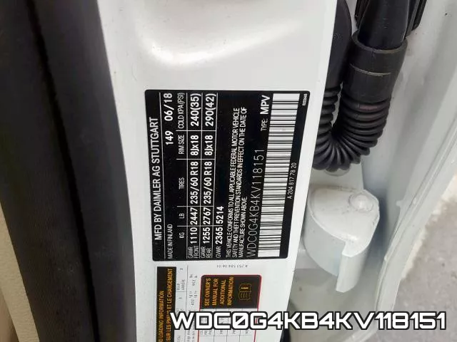 WDC0G4KB4KV118151 фото 2
