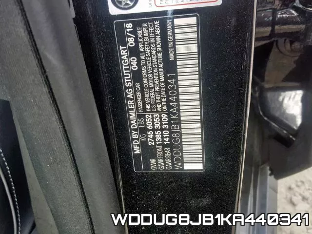 WDDUG8JB1KA440341 фото 2