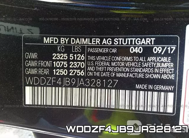 WDDZF4JB9JA328127 фото 10