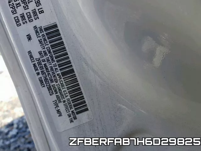 ZFBERFAB7H6D29825 фото 2
