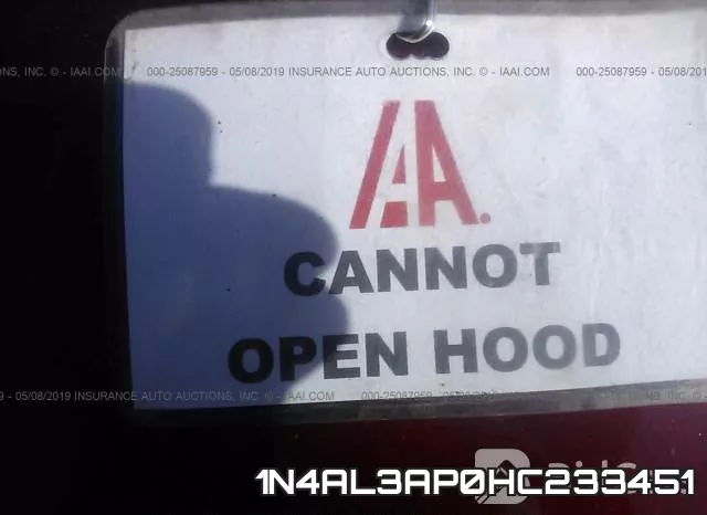 1N4AL3AP0HC233451 фото 2