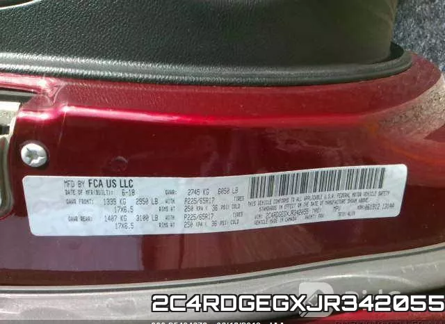 2C4RDGEGXJR342055 фото 10