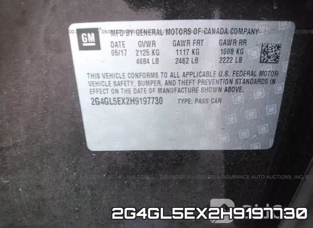 2G4GL5EX2H9197730 фото 10