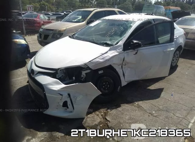 2T1BURHE7KC218365 фото 3