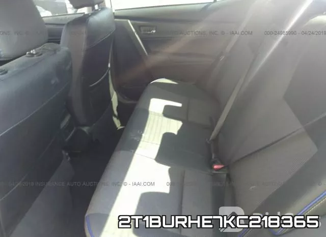 2T1BURHE7KC218365 фото 9
