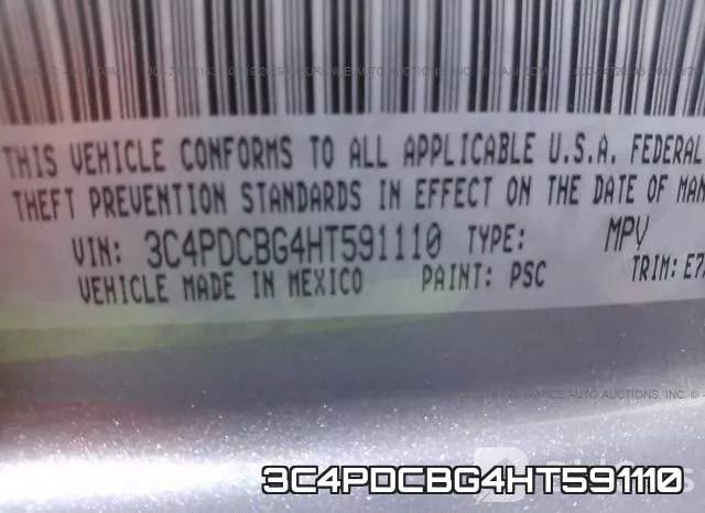 3C4PDCBG4HT591110 фото 9