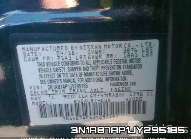3N1AB7AP1JY295185 фото 9