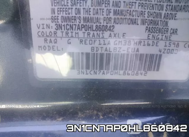 3N1CN7AP0HL860842 фото 10