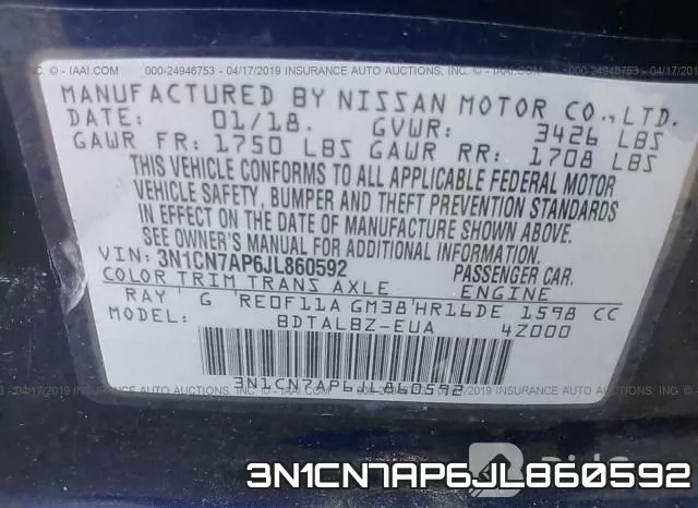 3N1CN7AP6JL860592 фото 10