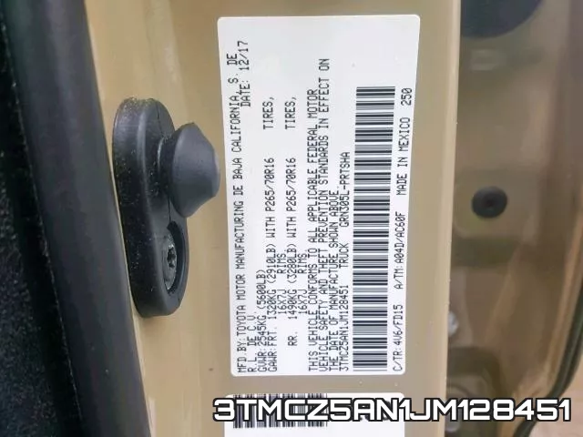 3TMCZ5AN1JM128451 фото 2