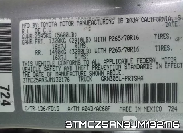 3TMCZ5AN3JM132176 фото 10